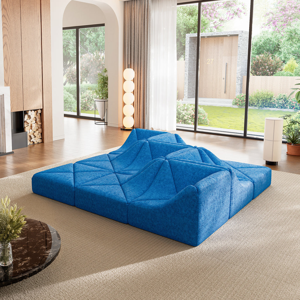 SAINCH Dune Modular Sectional Sofa, L Shaped Sectional Sofa, Convertible Modular Couch for Living Room Modern Deep Seat Furniture