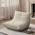 Raffle Pinker Giant Bean Bag Chair Lazy Floor Sofa, Memory Foam Fireside Sofa for Adults, for Living Room Bedroom Dorm Office