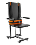 VERPAL Electric Patient Lift Transfer Chair for Elderly Falls, Floor Lift Chair with T-stabilized Base, Support Up to 440 LBS
