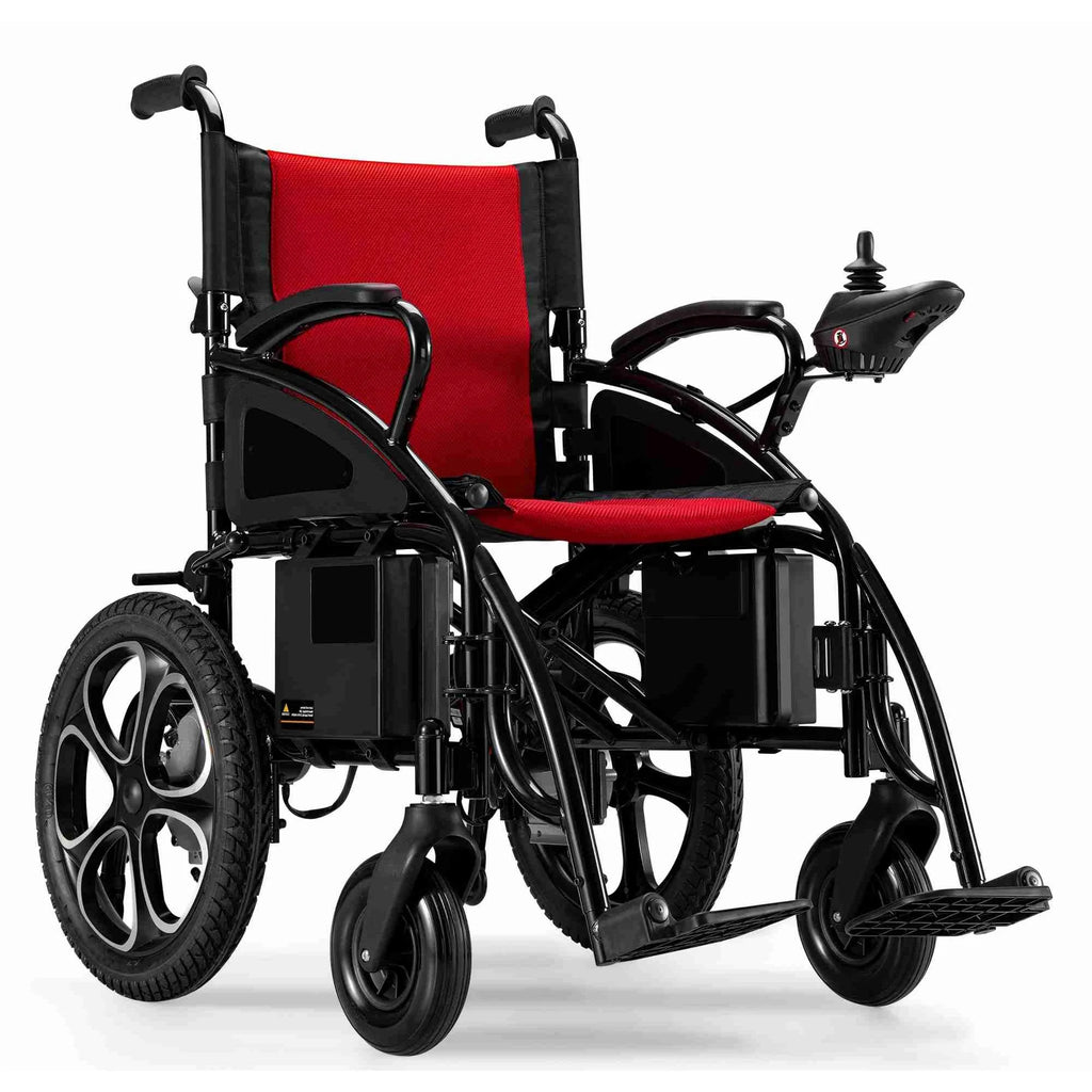 Verpal Electric Wheelchairs for Adults Senior,Motorized Wheelchair Foldable Power Mobility Scooter 500W Dual Motors,4 Mph,15 Miles Long Range