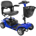 Verpal Upgrade 4 Wheels Mobility Scooter for Seniors, Foldable Electric Powered Mobility Wheelchair for Adult, 350lbs