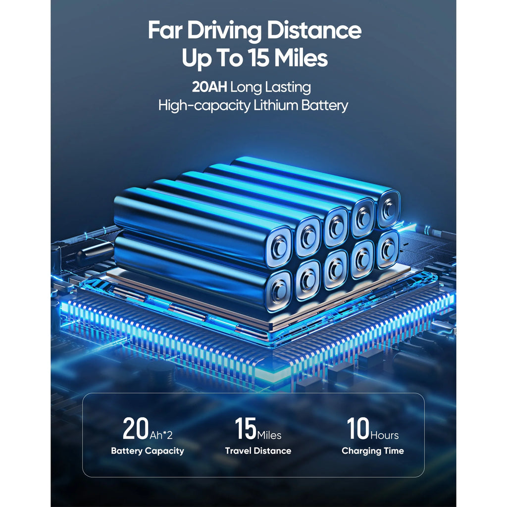 Verpal Electric Wheelchairs for Adults Senior,Motorized Wheelchair Foldable Power Mobility Scooter 500W Dual Motors,4 Mph,15 Miles Long Range