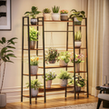 Cottinch 11-Tier Plant Stand, 180LB Heavy Duty Indoor Plant Shelf with Grow Lights, 8 LED Strips with Timer,3 Light Modes & 10 Dimming Levels, Holds 15 Pots