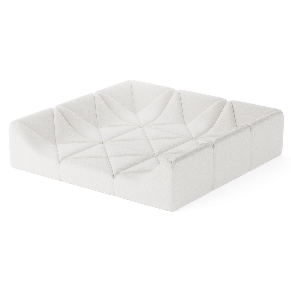 eChamp Free Combination Geometric Modular Sofa, Oversized Geometric Modular Sofa for Living Room