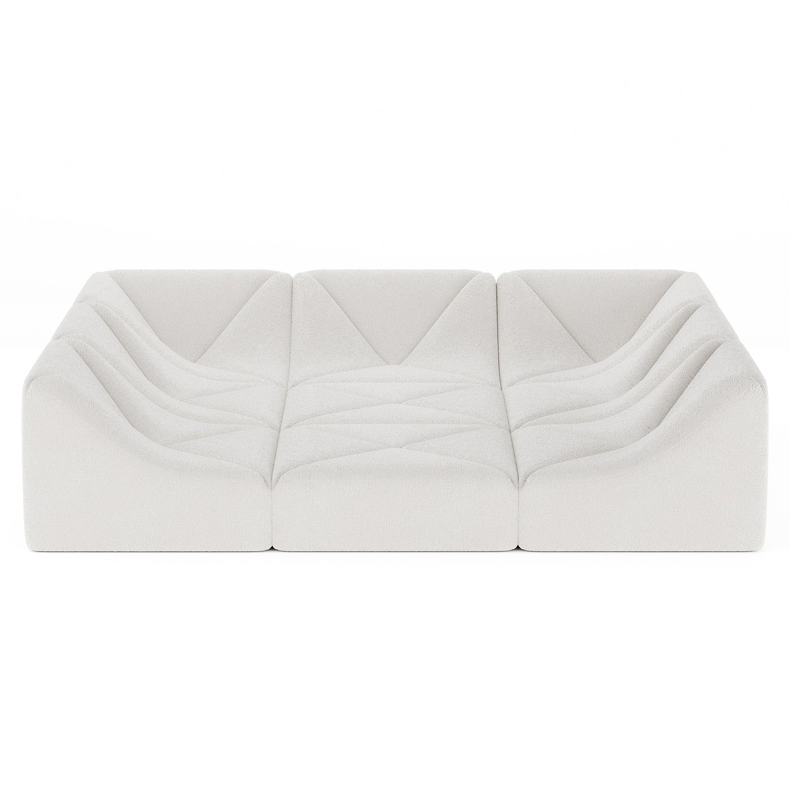 SAINCH Dune Modular Sectional Sofa, L Shaped Sectional Sofa, Convertible Modular Couch for Living Room Modern Deep Seat Furniture