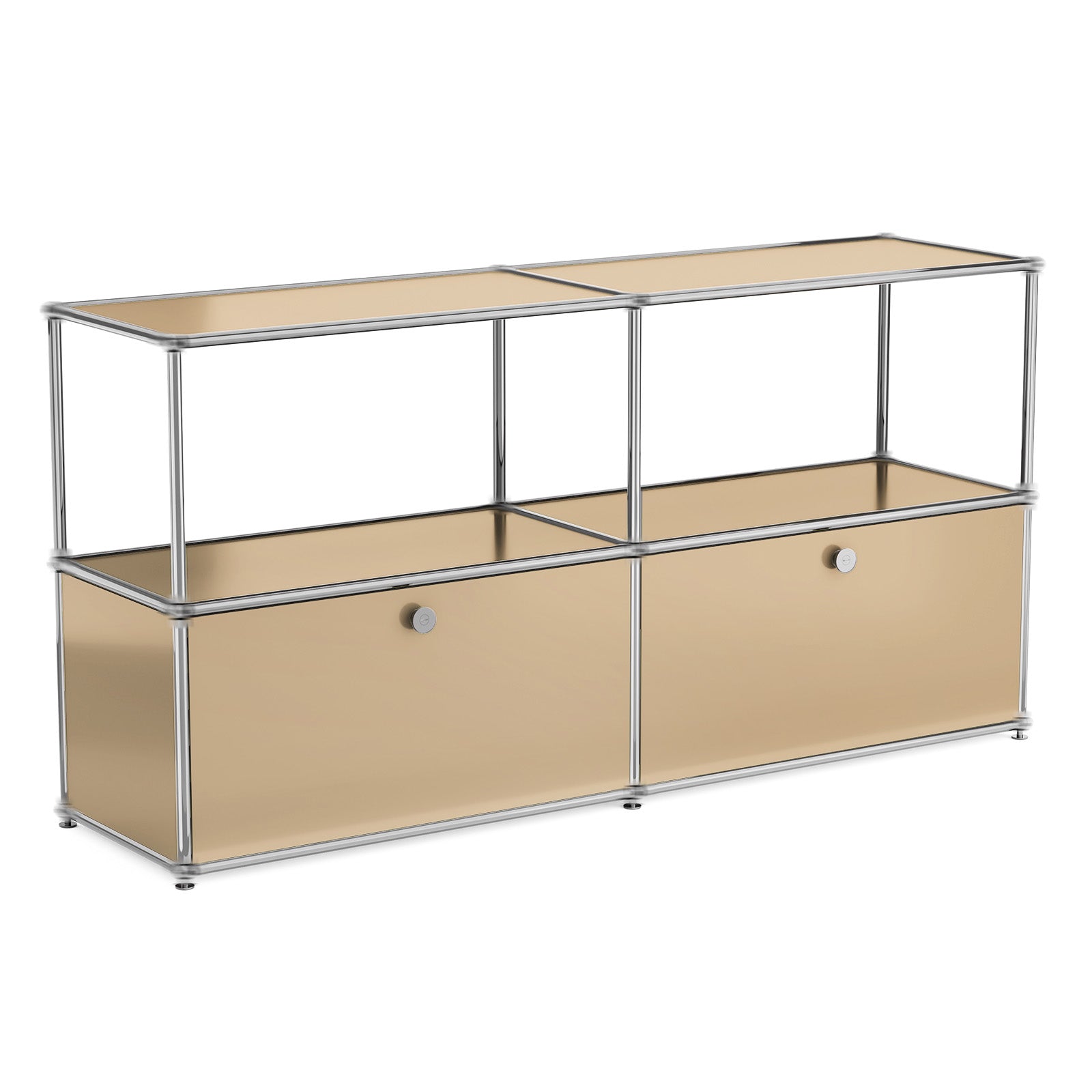 Raffle Pinker Metal Storage Cabinet Freestanding Accent Cabinets with 2 Doors and Shelves for Living Room,Yellow