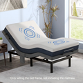 Cottinch Electric Adjustable Bed Frame Twin XL with Massage,2 USB Ports,Remote Control,Head and Foot Incline,1000lb Capacity