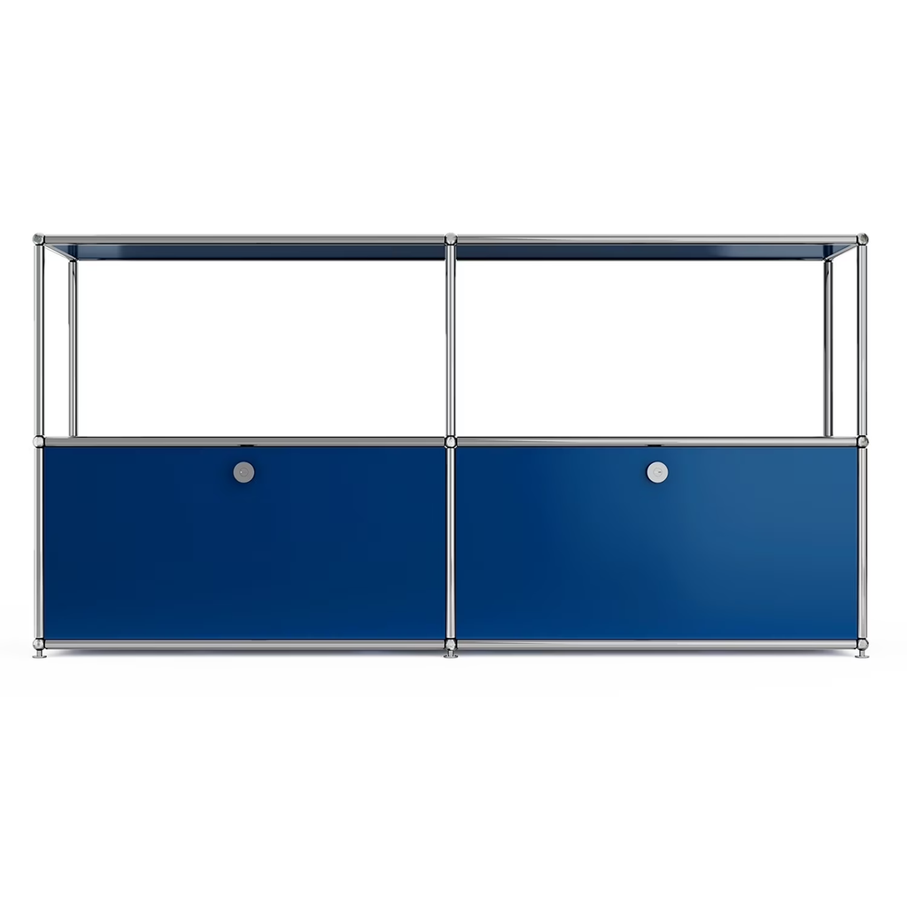 Modern Accent Cabinets,Freestanding Metal Cube Storage Cabinet for Living Room