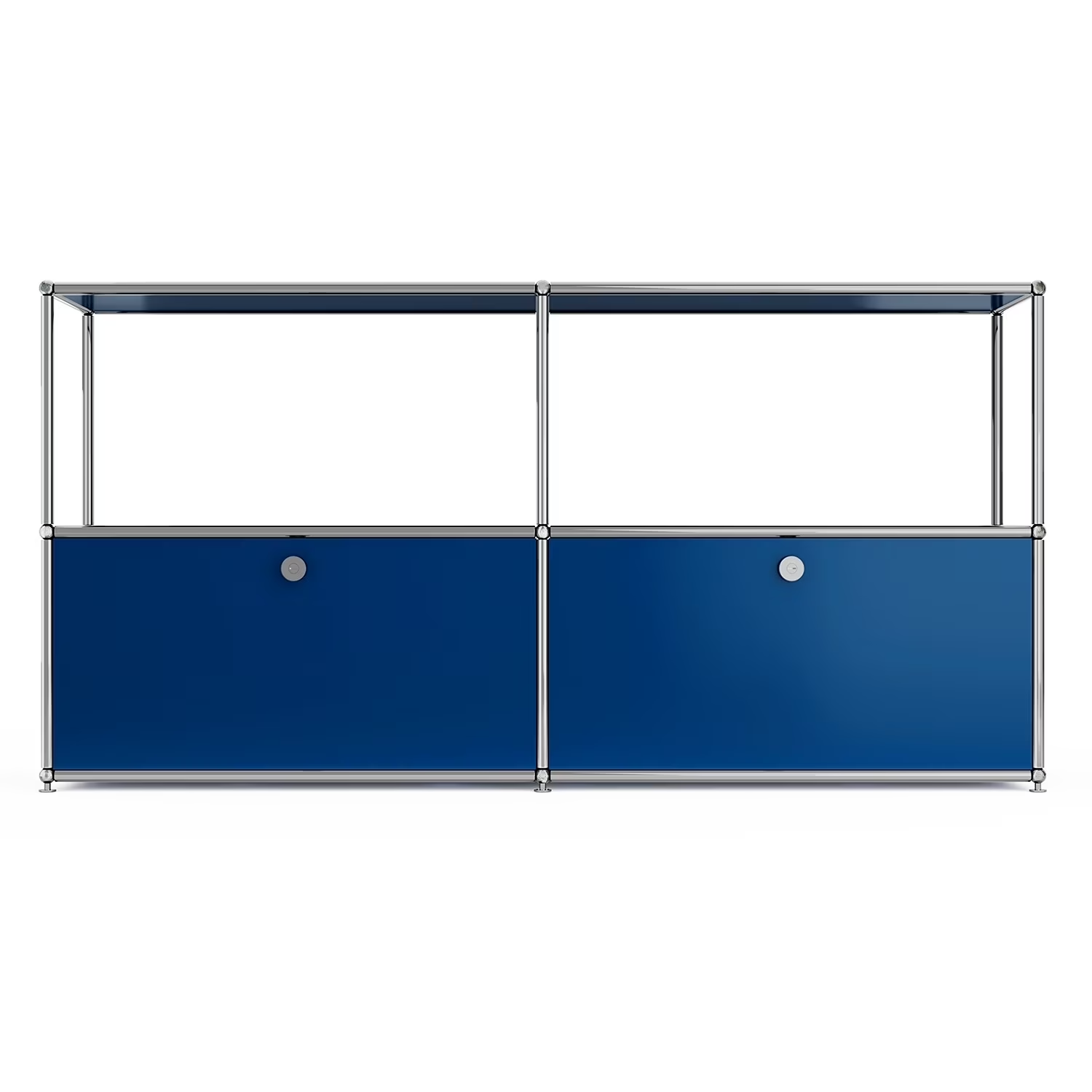 Modern Accent Cabinets,Freestanding Metal Cube Storage Cabinet for Living Room