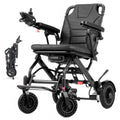 Morrean Lightweight Electric Wheelchair for Seniors, 15 Miles Range, 18.5" Cushion Seat, 12Ah Battery, 39.7lb Foldable All-Terrain Motorized Wheelchair Up to 300lb