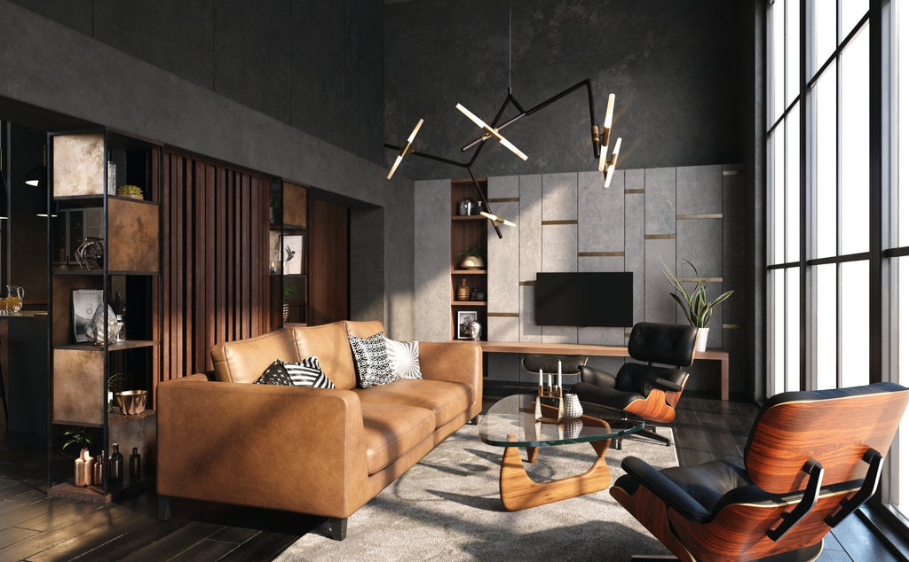 Plywood Lounge Chair&Ottoma - Eames Replica