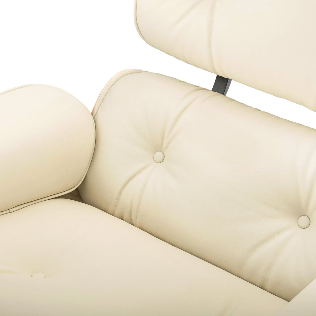 Palisander Plywood Lounge Chair and Ottoman - Eames Replica